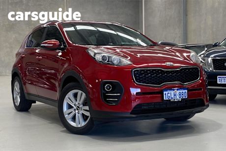 Red 2017 Kia Sportage Wagon SI (fwd)