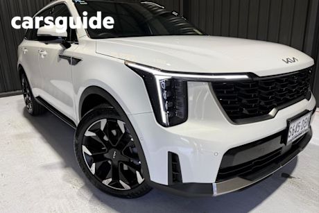 White 2024 Kia Sorento Wagon GT-Line 7 Seat