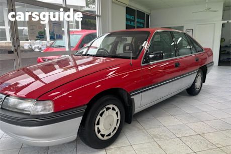 Red 1991 Holden Commodore Sedan Executive