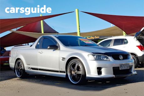 Silver 2009 Holden Commodore Utility SS-V