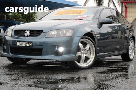 Blue 2009 Holden Commodore Sedan SS-V