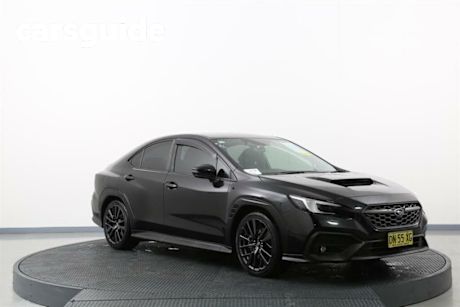 Black 2022 Subaru WRX Sedan (AWD)