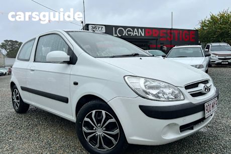 White 2006 Hyundai Getz Hatchback 1.6