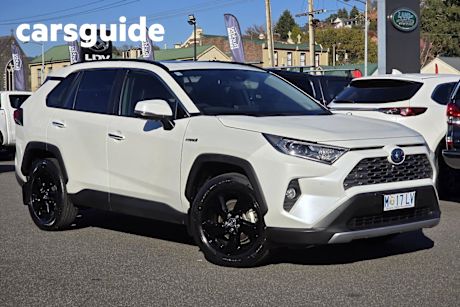 White 2020 Toyota RAV4 Wagon Cruiser AWD Hybrid