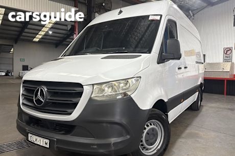 White 2021 Mercedes-Benz Sprinter Commercial 314 CDI VS30 MWB FWD
