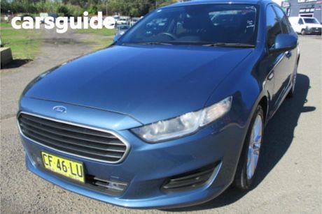 Blue 2015 Ford Falcon Sedan