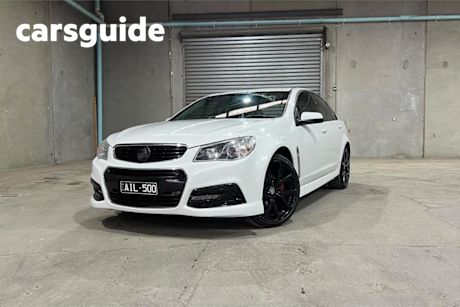 White 2015 Holden Commodore Sedan SV6