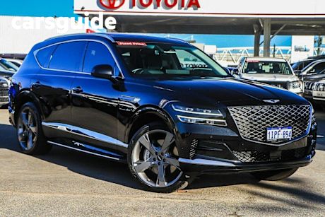Black 2022 Genesis GV80 Wagon 3.0D AWD 7 Seat