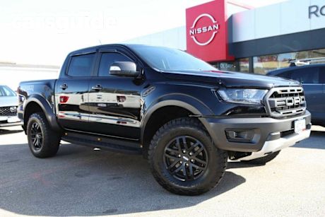 Black 2020 Ford Ranger Double Cab Pick Up Raptor 2.0 (4X4)