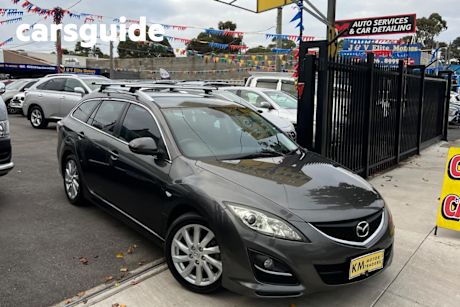 Grey 2010 Mazda 6 Wagon Classic