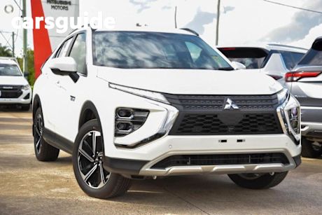 White 2023 Mitsubishi Eclipse Cross Wagon PHEV AWD Aspire