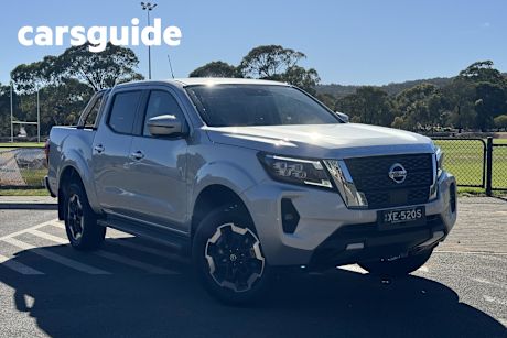 Silver 2024 Nissan Navara Dual Cab Pick-up ST-X (4X4) Leather/NO Sunroof