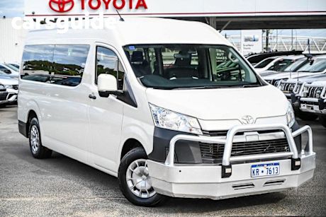 White 2021 Toyota Hiace Commercial Commuter