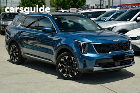 Blue 2025 Kia Sorento Wagon GT-Line 7 Seat