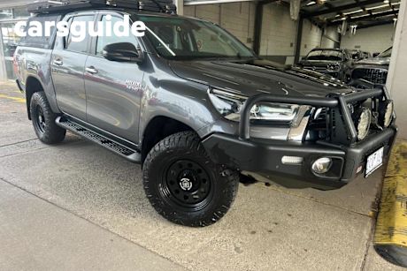 Grey 2020 Toyota Hilux Double Cab Pick Up SR5 (4X4)