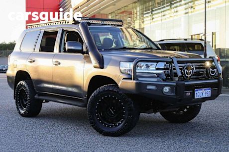 Grey 2019 Toyota Landcruiser Wagon LC200 GXL (4X4)