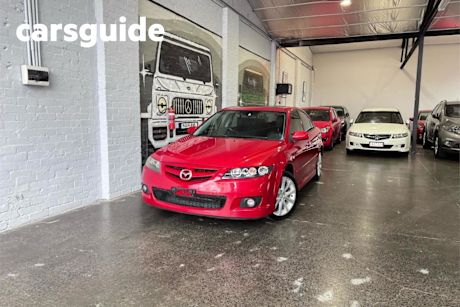 Red 2007 Mazda 6 Sedan Classic