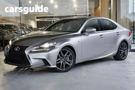 Grey 2014 Lexus IS300H Sedan F Sport Hybrid