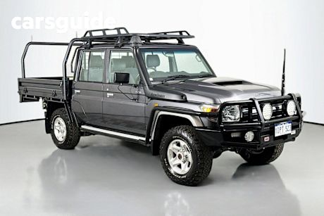 Grey 2020 Toyota Landcruiser 70 Series Double Cab Chassis GXL
