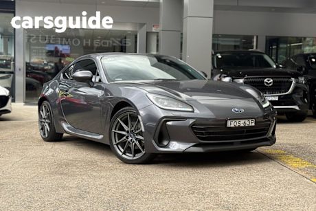 Grey 2024 Subaru BRZ Coupe S