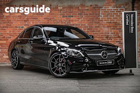 Black 2020 Mercedes-Benz C300 Saloon