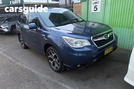 Blue 2013 Subaru Forester Wagon 2.5I-S