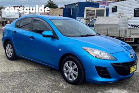 Blue 2009 Mazda 3 Sedan NEO