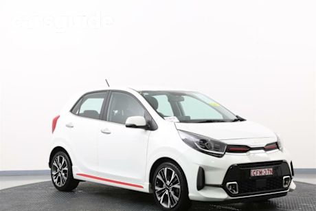 White 2023 Kia Picanto Hatchback GT-Line (pe)