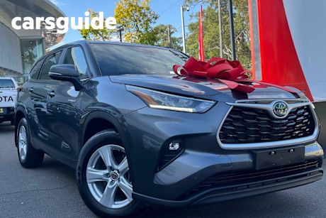 Grey 2023 Toyota Kluger Wagon GX Hybrid AWD