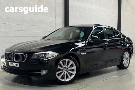 Black 2010 BMW 535I Sedan
