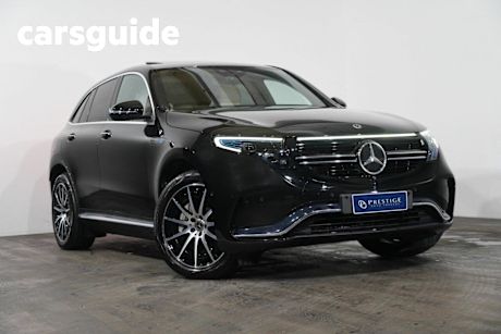 Black 2021 Mercedes-Benz EQC400 Wagon 4Matic Electric ART Line