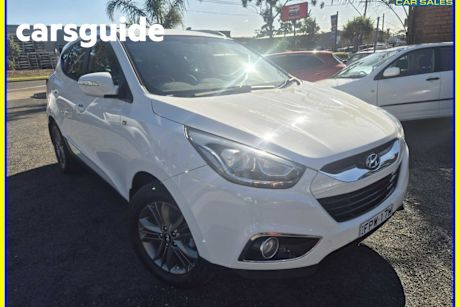White 2013 Hyundai IX35 Wagon SE (fwd)