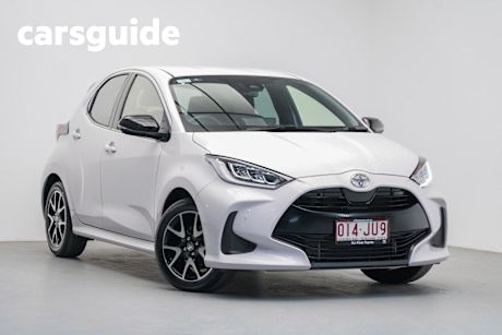 Red 2023 Toyota Yaris Hatchback ZR