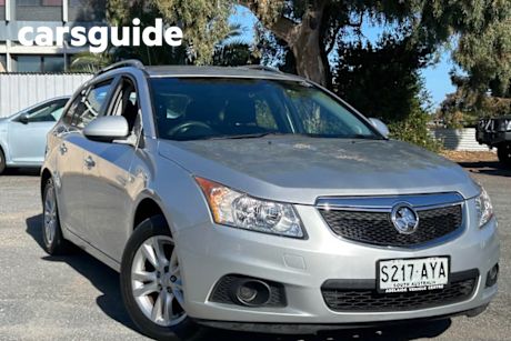 Silver 2013 Holden Cruze Sportswagon Cd