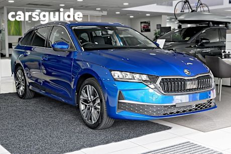 Blue 2025 Skoda Octavia Wagon Select 110TSI