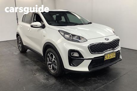 White 2019 Kia Sportage Wagon S (awd)