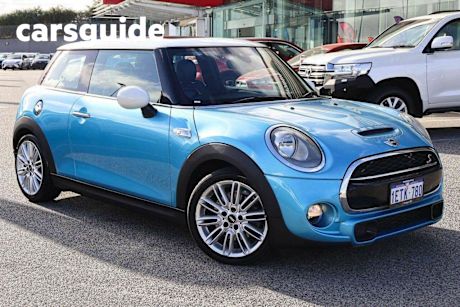 Blue 2015 Mini Cooper Hatchback S