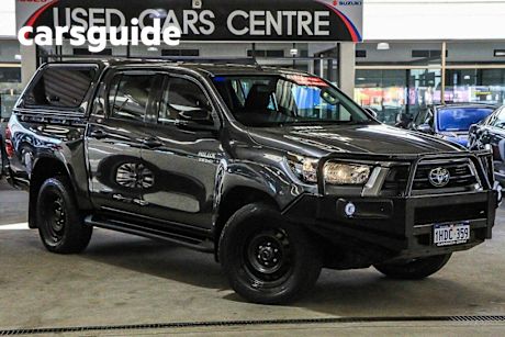Grey 2020 Toyota Hilux Double Cab Pick Up SR (4X4)