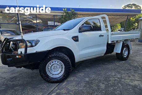 White 2015 Ford Ranger Cab Chassis XL 3.2 (4X4)