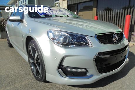 Silver 2017 Holden Commodore Sportswagon SV6