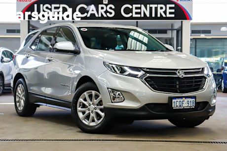 Silver 2019 Holden Equinox Wagon LS Plus (fwd) (5YR)