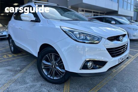 White 2015 Hyundai IX35 Wagon SE (fwd)
