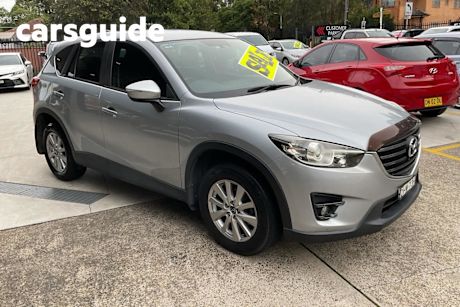 Silver 2016 Mazda CX-5 Wagon Maxx Sport (4X4)