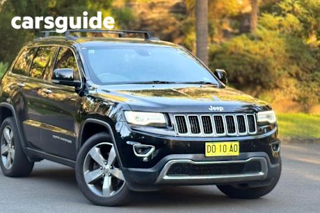 Black 2014 Jeep Grand Cherokee Wagon Limited (4X4)