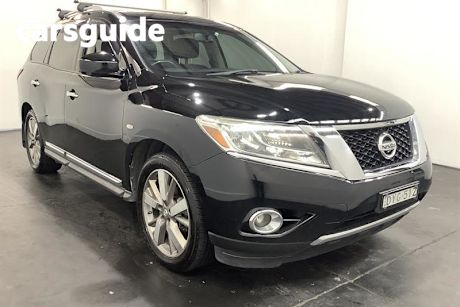 Black 2014 Nissan Pathfinder Wagon TI (4X4)