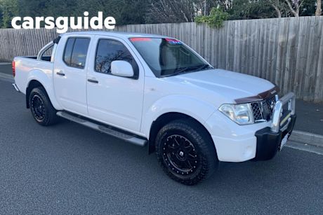 White 2015 Nissan Navara Dual Cab Pick-up RX Silverline SE (4X4)