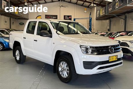White 2022 Volkswagen Amarok Dual Cab Utility TDI420 Core 4Motion