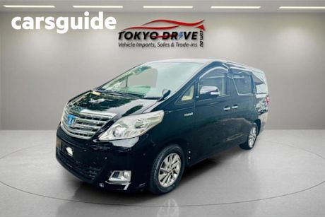 Black 2012 Toyota Alphard Wagon SR