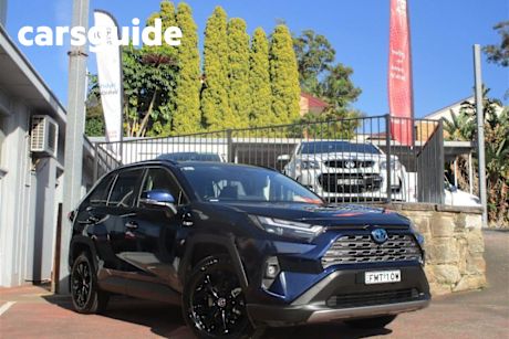 Blue 2024 Toyota RAV4 Wagon Cruiser 2WD