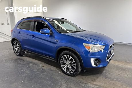 Blue 2015 Mitsubishi ASX Wagon LS (2WD)